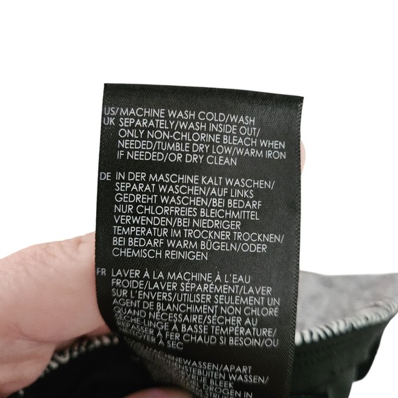 Liverpool Black White Chevron Stretch Pencil Skirt Women's Size 6 - Picture 5 of 7